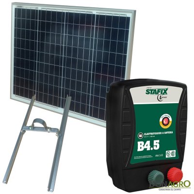 Kit Boyero Electrificador Solar Stafix ENERTIK 120km 4 5j Don Agro