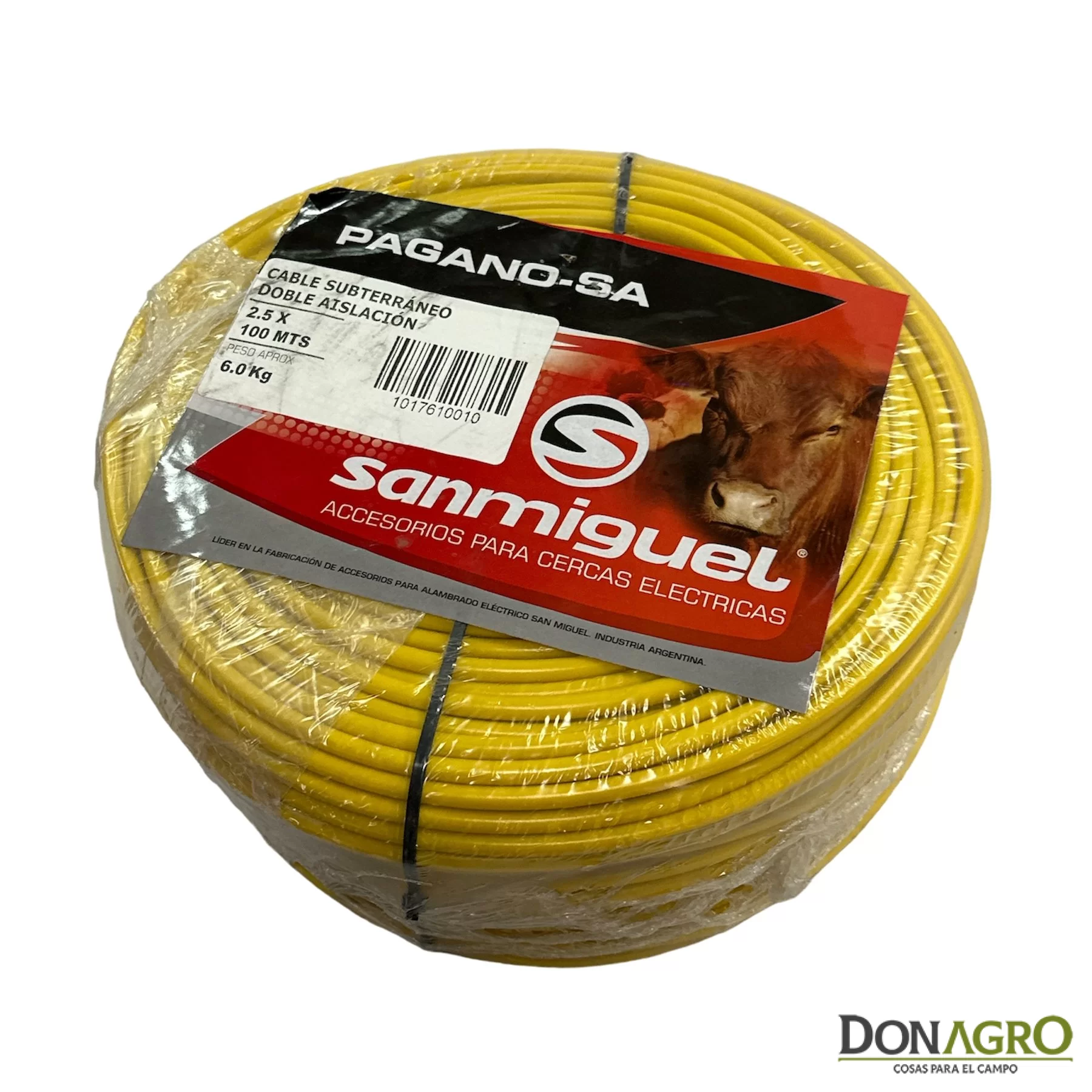 Cable subterráneo San Miguel 2.5mm 100 mts