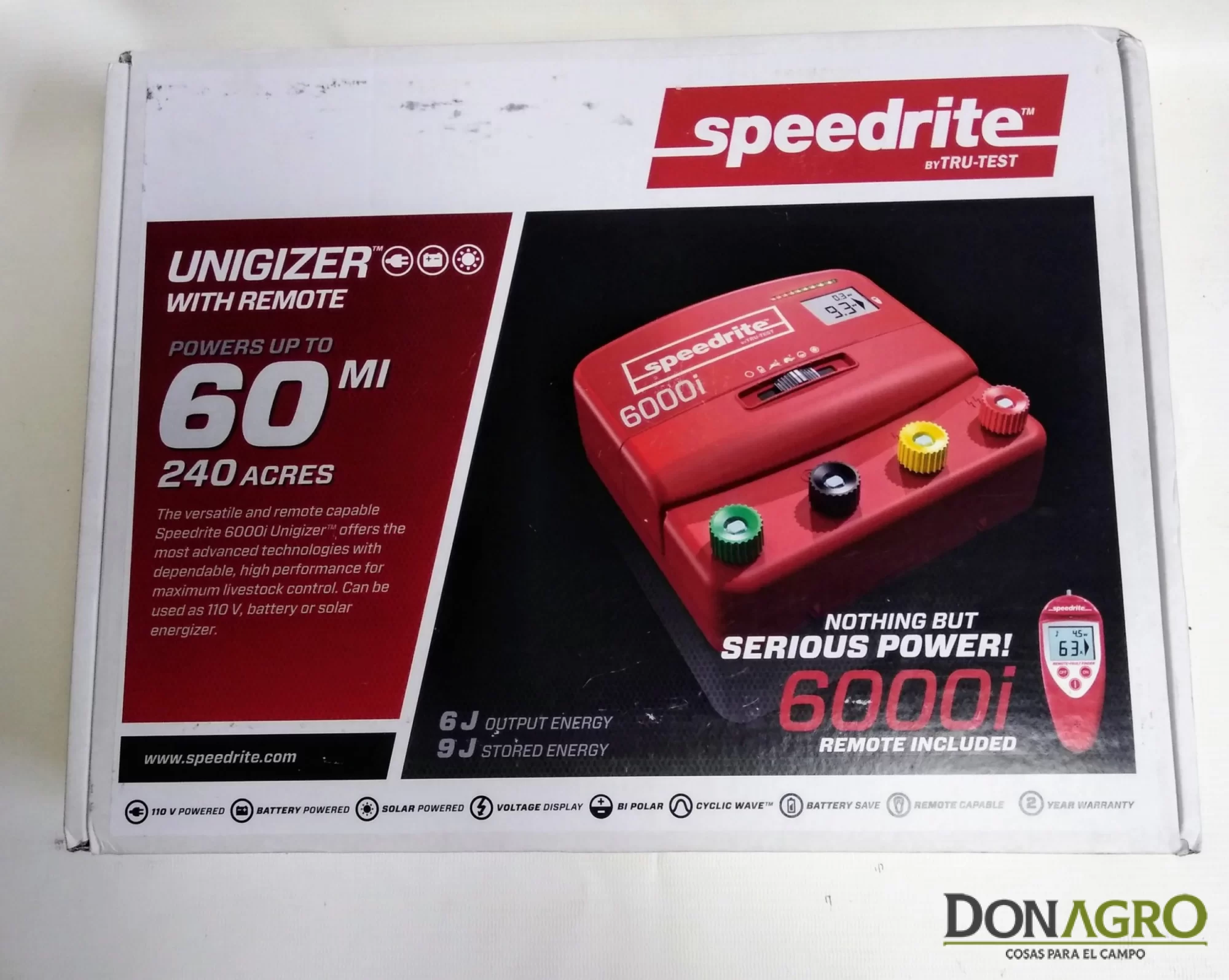 Electrificador 220v 6j Speedrite Datamars 6000w 