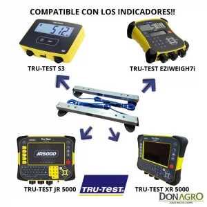 Balanza Barra de pesaje TRU-TEST MP800 80cm 3000kg