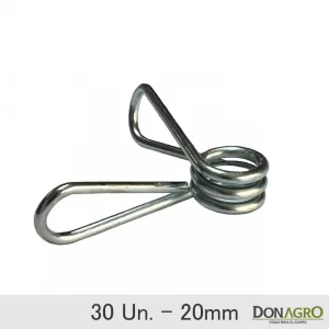 Clip de Acero 20mm para Varillas de Fibra de Vidrio 20mm