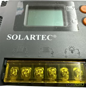 Regulador de voltaje 10 Amp 12v/24v SOLARTEC SR10 UMAX